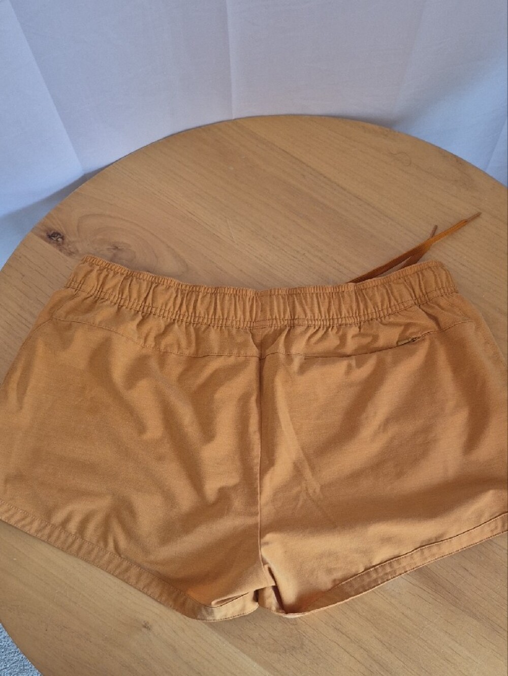 Prana Mustard Drawstring Athletic Shorts - Picture 4 of 4